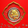 Miniatyrbillede 2 af 5: Tiger Year Gold Coin Red Packet Seal New Year Red Packet Gol