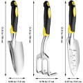 Miniatyrbillede 2 af 4: Havearbejde Værktøjer 3 Stykker Håndrive Spatel Transplanter Havearbejde Kits Til Have Vedligeholdelse