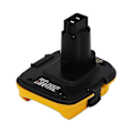Miniatyrbillede 4 af 5: Dca1820 Konverter Kompatibel Med Dewalt Dewei 18v 20v Lithium Nickel Strømværktøjsoplader Med Usb