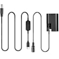Miniatyrbilde 1 av 5: Lp-e6 E6n Ack-e6 -e6 Dummy Batteri&dc Bank Usb-c Kabel For 6d 7d 60d 70d 80d 90d R R5 R6 5ds Mark I