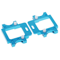 Miniatyrbillede 2 af 5: Metal Front Gearbox Mount 102060 02022 Til Hsp 1:10 Opgradering Rc Dele Blå
