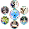 Miniatyrbild 4 av 5: Bubbelmaskin, automatisk bubbelmaskin bubbelblåsare för barn utan bubbelvatten