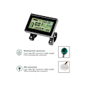 Miniatyrbillede 5 af 5: Ebike 24v36v48v72v Kt Lcd3 Display Intelligent Måler Til Elcykel Navmotor Omdannelsessæt