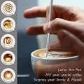 Pikkukuva 4 / 5: Kakao- ja kahvijauheenkuivaaja, 16 kpl kahvi- ja cappuccino-kuvioita