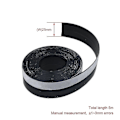Miniatyrbillede 3 af 3: Multifunktion 5 meter lang gummiforseglingstrimmel til biler 25x1mm sort