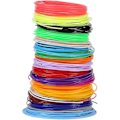 Miniatyrbillede 1 af 2: Filament, 1.75mm PCL Filament Efterfyldninger til 3D-printer Pen Lav Temperatur 10 stk, tilfældige forskellige farver