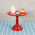Miniatyrbild 4 av 5: Metalljärn kakställ runt piedestal dessert hållare cupcake display rack bakverk för födelsedag bröllop
