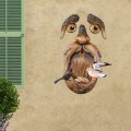 Miniatyrbilde 6 av 7: Unik fuglemater i harpiks for utendørs og innendørs, hagedekorasjon