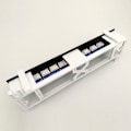Miniatyrbild 3 av 5: Sc Optisk Fiber Väggmontering Ethernet Kabel Bar Keystone Jack Rj45 Koppling