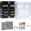 Pikkukuva 2 / 5: 12v 6-tie fuse box - 16 sulakkeella ja LED-ilmaisimilla