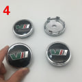 Miniatyrbillede 4 af 5: 4 stk. 60mm Bilhjul Center Hub Caps Cover Til Skoda Ford Opel Peugeot Volvo Cadillac
