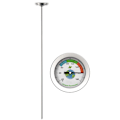 Miniatyrbillede 1 af 5: 50cm Rustfrit Stål Kompost Jord Termometer Celsius Måling Have 40-180