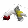 Miniatyrbild 5 av 5: 2 st L-typ Kanin Automatisk Dricktank Med En Boll-typ Drickdispenser