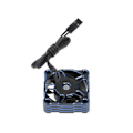 Miniatyrbillede 1 af 5: 30mmx30mm 25000rpm højhastigheds metalkøleventilator til 1/8 1/10 1/12 Arrma Redcat Rc bil, blå
