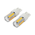 Miniatyrbillede 2 af 4: 7443, T20 Led Pærer Ravgul 900 Lumen Super Lyse Blinklys Lys Brems Stop Parkering Lys