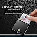 Miniatyrbillede 2 af 5: ROCKETEK SCR1 USB 2.0 Smart CAC Kortlæser ID SIM Bankkort Adapter