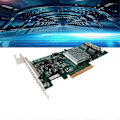 Pikkukuva 5 / 5: Adapterikortti Wave SA5212H2 LSI2308 PCI-E 6GB -sarjakortille, ei välimuistia, ei akkua, kiintolevykortti
