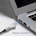 Pikkukuva 5 / 5: USB C -sovitin, tyyppi C - MagSafe 2 -sovitin MacBook-laturille