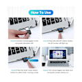 Miniatyrbilde 3 av 5: Usb-musbevegelse, usporbar musebevegelse med separat modus og på/av-knapper, digitalt display
