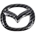 Miniatyrbild 4 av 4: Maxdool Röd Rattöverdrag Dekal Sekvenser Ram Trim För Mazda 3 6 Cx-3 C