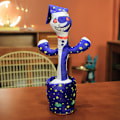Miniatyrbillede 1 af 5: Dansende kaktus gentager, hvad du siger, syngende kaktus optagelseslegetøj clown
