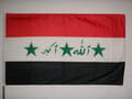 Flag - Irak (Gammel med stjerner)