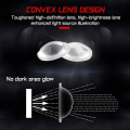 Miniatyrbilde 4 av 5: 2 stk. Super Bright 3\" universelle projektor LED tåkelys 12v 10w Rød Cob dagslys kjørelys Drl tåkelys
