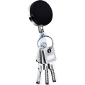 Miniatyrbilde 5 av 5: 2-pakks Nøkkelring med Heavy Duty Metall Badgeholder, ID-kort, Metall Tilbaketrekkende Nøkkelbrikke