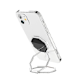Pikkukuva 2 / 4: Taitettava matkapuhelimen pidike rengassolki Retractable Desktop Matkapuhelimen pidike Auto magneettinen metalli Matkapuhelimen pidike Rectangle Silver