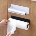 Pikkukuva 5 / 5: Paperitelineen pidike, keittiön seinäpaperiteline, paperitelineet ilman porausta, metalliset keittiöpaperitelineet, itseliimautuva keittiöpaperiteline,