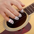 4 st Plastfingrar, Gitarrfingrar Skydd Gitarr Tumme Plock Fingertopp