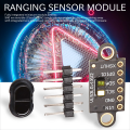 Miniatyrbillede 2 af 5: VL53L1X 3V-5V Afstandstijd-van-vlucht Sensor Module 400cm Afstandsmeting Extensie Board Module voor