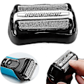 Miniatyrbilde 5 av 5: 2 stk 32b barbermaskindeler for Braun Series 3, erstatningsfolie og kutter