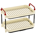 Miniatyrbilde 1 av 5: Oppbevaringsstativ for kopper, skrivebord, avdryppstativ for kopper, brett, vannkoppstativ for hjemmet, tesett, tekoppstativ