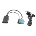 Miniatyrbillede 1 af 5: Bluetooth-musikadapter til bil med mikrofon, håndfri adapter, ISO til Grande Punto efter 2007