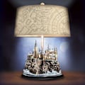 Miniatyrbilde 1 av 4: The Bradford Exchange Harry Potter Hogwarts Castle Illuminating Sculpture Table Lamp