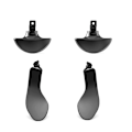 Miniatyrbillede 1 af 5: 4 stk. Metal Back Key til Ps5- Edge Elite- Håndtag Game Controller Gamepad Back Key Black