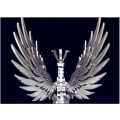 Miniatyrbilde 4 av 5: 3D metallmodellsett, mekanisk udød fugl 3D metallpuslespill, stålmyte phoenix