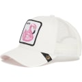 Miniatyrbilde 1 av 2: Mesh Animal Broderte Snapback Hat Hvit Svane White Swan