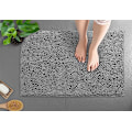 Pikkukuva 2 / 4: Kylpymatto, erittäin pehmeä ja liukumaton kylpyhuoneen matto, ylellinen chenille-mikr grey