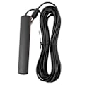 Miniatyrbillede 1 af 5: Ant-309 Bilradioantenne - Universal Bil Fm Radioantenne Patch Sort Radioantenneforstærker Antenne Vindskærmsmontering 85-112mhz 5m Kabel
