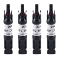 Miniatyrbild 1 av 5: 4x 20A In-line Diode Connector Ip67 Solpanel Kabelkontakter