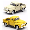 Pikkukuva 5 / 5: Pickups-kuorma-auton malli 1:32 mittakaavassa, vetävä takaisin, metalliseosvalettu ja leluauto, joululahjakokoelma, leluauto pojille ja lapsille Y110