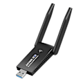 Miniatyrbillede 3 af 5: Wifi 6 Usb Adapter Ax1800 2.4g/5ghz Trådløs Wi-fi Dongle Netværkskort Usb 3.0 Wifi6 Adapter Til Wi