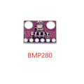 Miniatyrbillede 4 af 5: 5 stk. Bme280-3.3 Bme280 Bmp280-3.3v Digitalt modul Temperatur Barometrisk tryksensor modul til