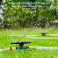 Pikkukuva 3 / 5: Pihan sprinklereitä, pyörivä 5-in-1 nurmikon sprinkler 360
