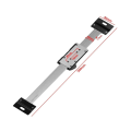 Miniatyrbilde 2 av 5: Rustfritt stål horisontal vertikal digital display linjal LCD display nivå skyvelære 0-15cm