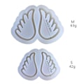 Miniatyrbilde 4 av 5: Diy Epoxy Vinger Ornament Kvikksand Form Slip Lim Silikon Hjemmelaget Form