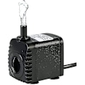 Miniatyrbillede 1 af 5: Nedsænkbar Vandpumpe, 600l/h 8w Vandpumpe, Til Akvarium Bordspringvand, Dam Vandhaver Og Hydroponiske Systemer, Med 2 Dyser, Ac220-240v(b