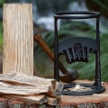 Miniatyrbillede 4 af 5: Brænde Tænder Splitter Træ Splitter Manuel Log Splitter Brænde Fordeler Til Camping
